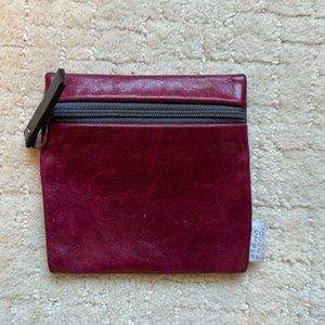 Rough & Tumble CARD CASE | Pomegranate color